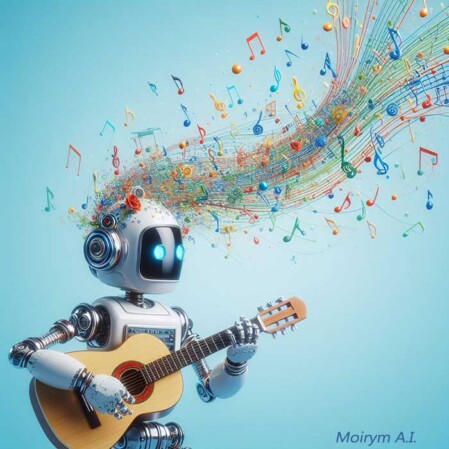 robot che fa musica